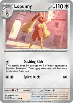 Lopunny #MEG 108