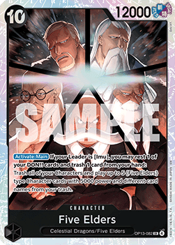 Five Elders #OP13-082 (V.1)