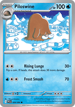 Piloswine #PFL 024