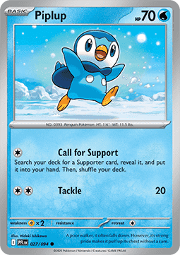 Piplup #PFL 027