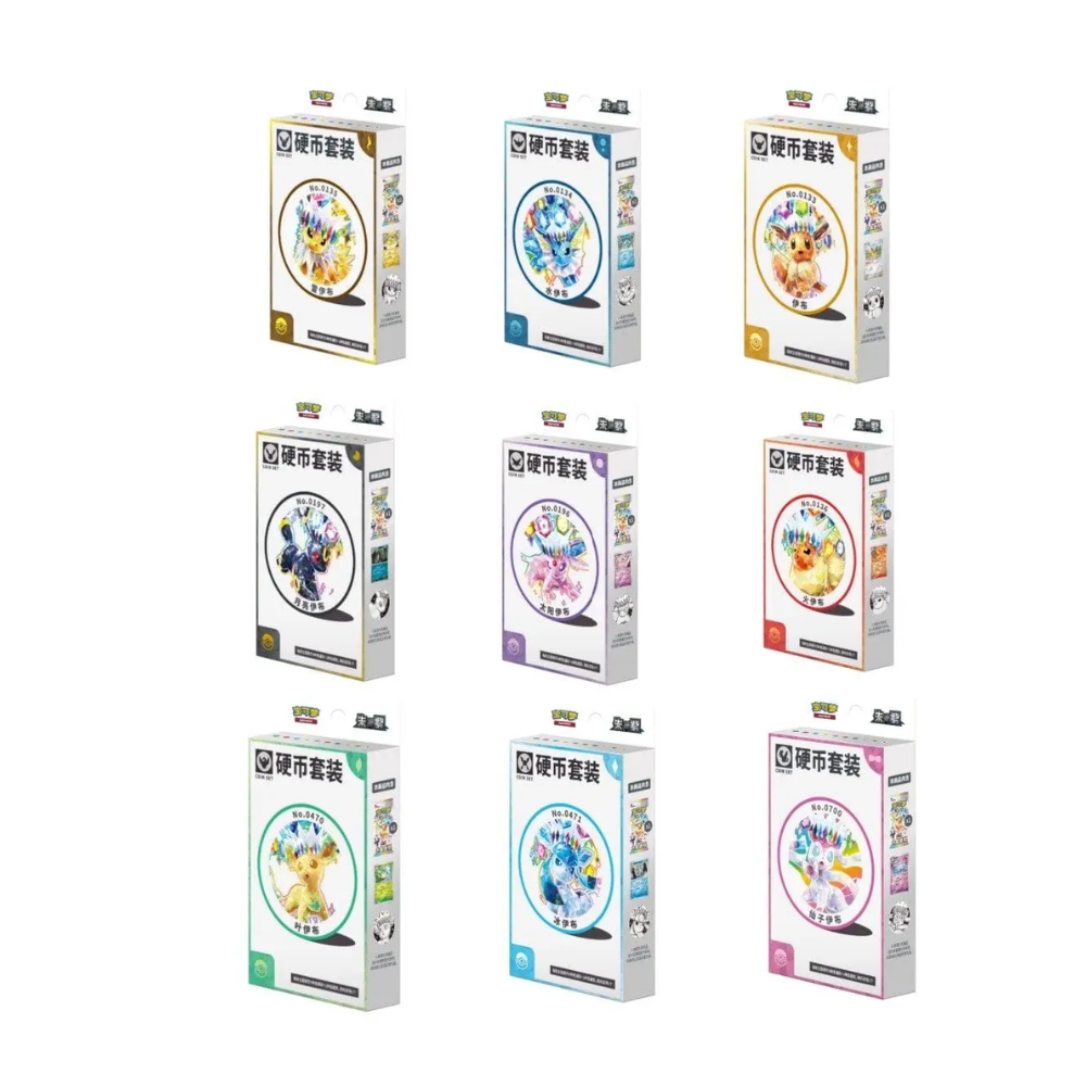 Terastal Gathering Eeveelutions Coin Set