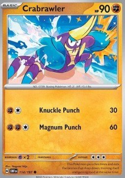 Crabrawler OBF 114 - Gengcards