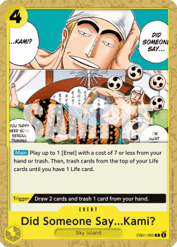 Did Someone Say...Kami? EB01 - 060 - Gengcards
