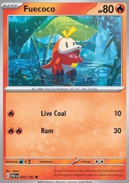 Fuecoco PAR 023 - Gengcards
