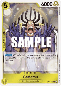 Gedatsu OP05 - 102 (V.1) - Gengcards