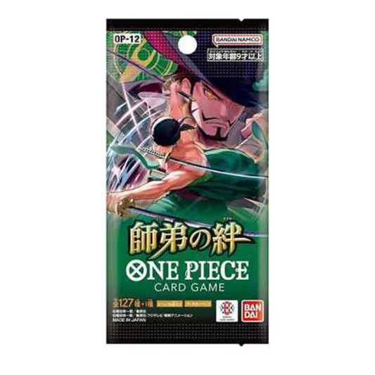 One Piece Card Game - Legacy of the Master (OP-12) Booster Pack - Japanese