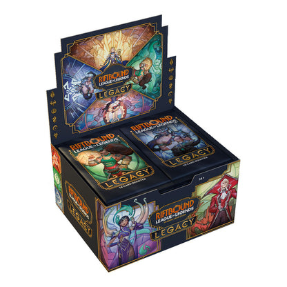 Riftbound Legacy Booster Display, pogled pod kotom