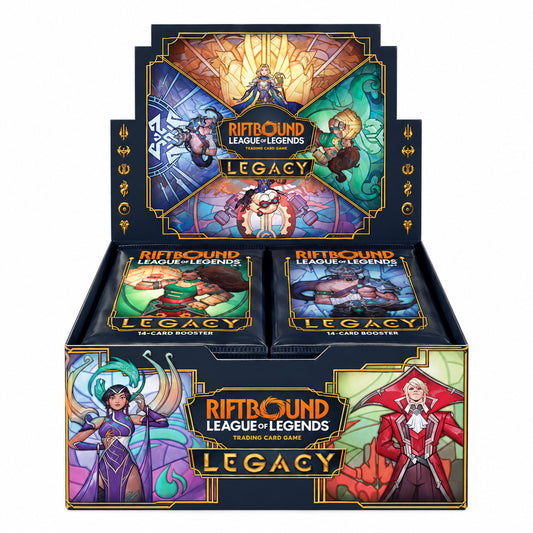Riftbound Legacy Booster Display, sprednji pogled