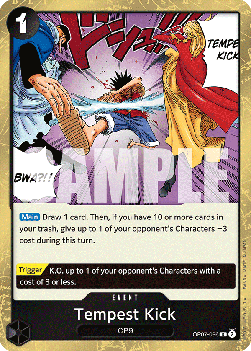 Tempest Kick OP07 - 096 - Gengcards