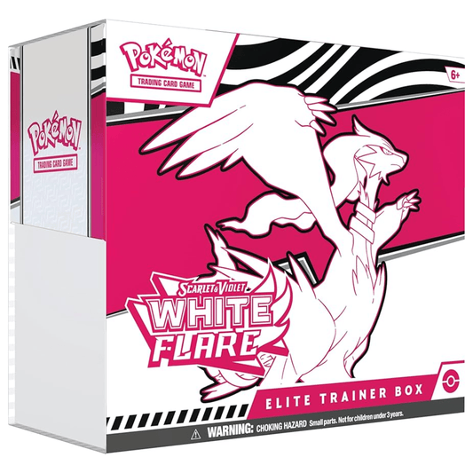 White Flare Elite Trainer Box - Gengcards